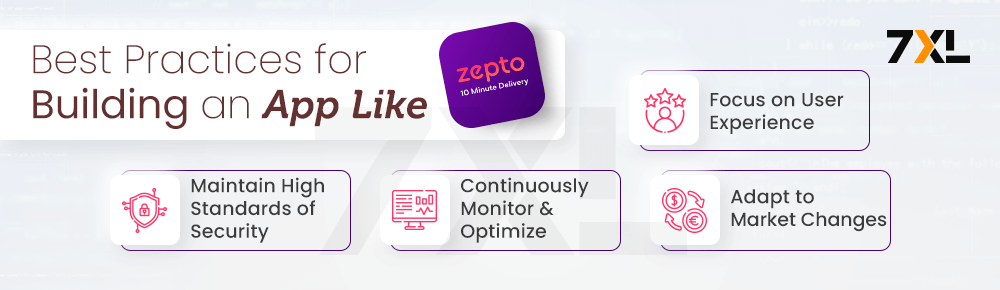 Best Practices for Building an App Like Zepto